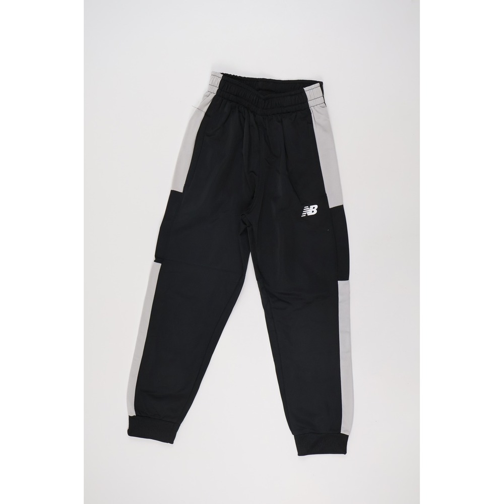 New Balance Joggers Colorblock Training Pants Black Gray S(8)